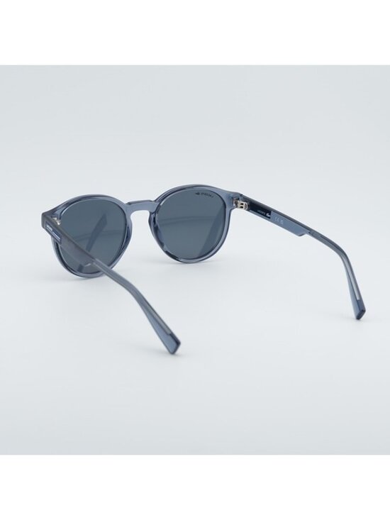 Lacoste L6055S N 038 Sunglasses Grey Round Frame, Grey Lenses main image 5